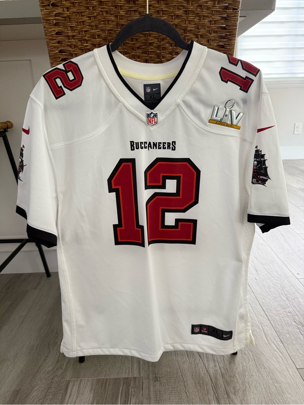 Tampa Bay Buccaneers Tom Brady Jersey Vapor Elite NFL Super Bowl LIV 55